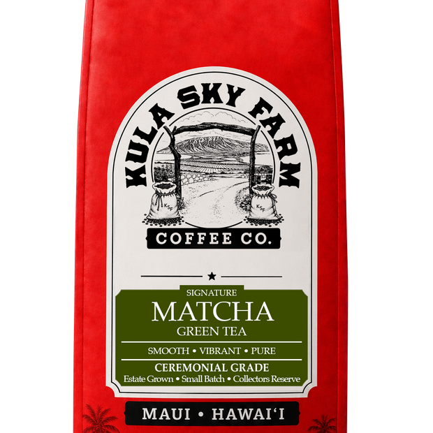Kula Sky Farm Coffee Company Signature Matcha Green Tea